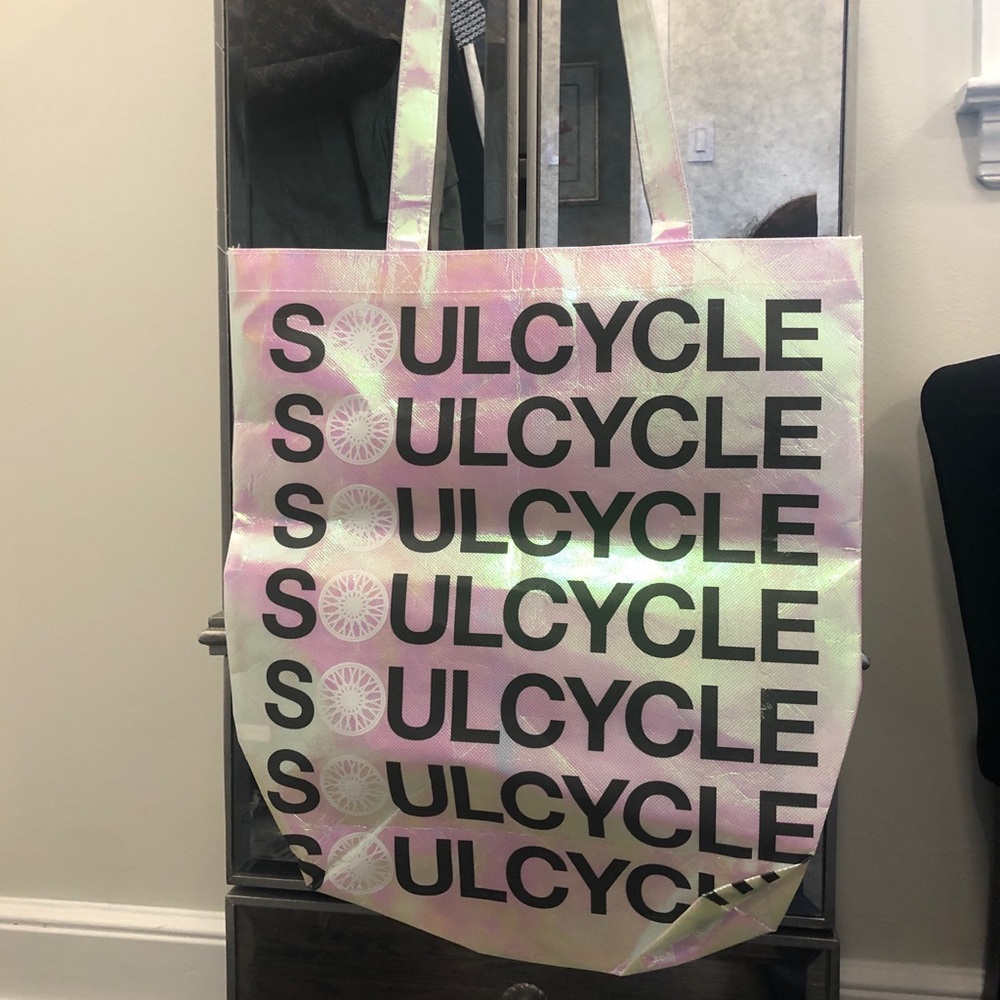 Soulcycle Reusable Iridescent Bag